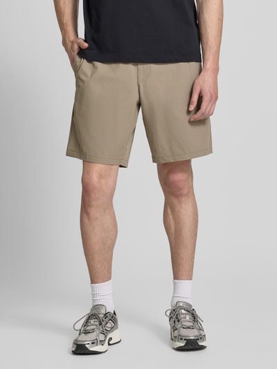 BOSS Green Regular Fit Sport-Shorts mit Label Print Modell 'TREVOL' Hellgruen 4