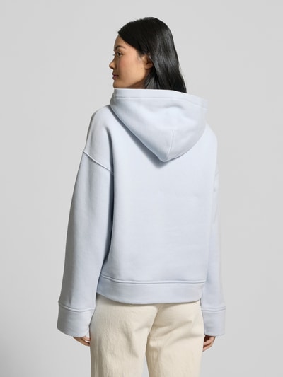 JAKE*S STUDIO WOMAN Oversized Hoodie aus reiner Baumwolle Modell 'Cosy' Hellblau 5