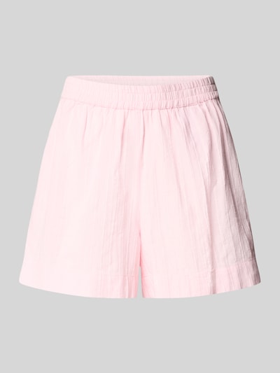 Pieces Regular Fit Shorts aus reiner Baumwolle Modell 'MUNA' Rosa 2