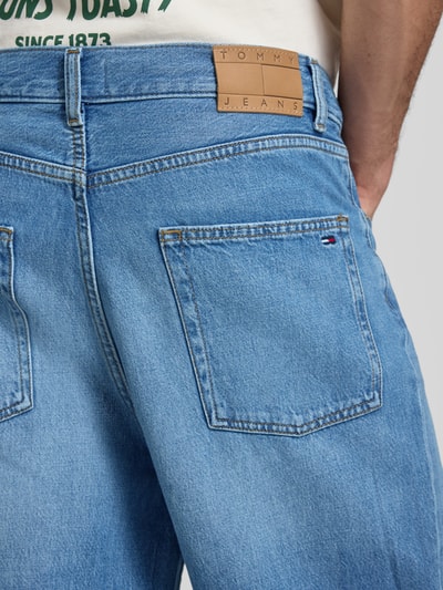 Tommy Jeans Bermudy jeansowe o kroju relaxed fit z czystej bawełny Jeansowy niebieski 3
