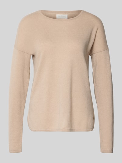 Fynch-Hatton Strickpullover aus reinem Kaschmir mit Rundhalsausschnitt Beige 2