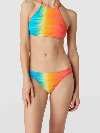 Polo Ralph Lauren Bikinitop met kleurverloop, model 'TROP GLOW DEVIN' Oranje - 1