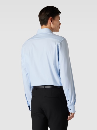OLYMP PLUS SIZE Business-Hemd in unifarbenem Design Bleu 5
