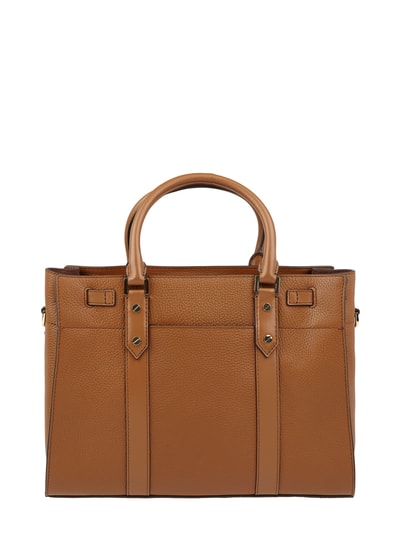 MICHAEL Michael Kors Handtas van leer met logo-applicatie  Cognac - 4