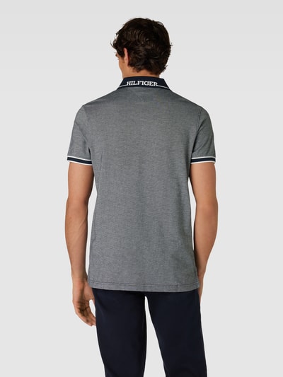 Tommy Hilfiger Poloshirt mit Logo-Stitching Marine 5