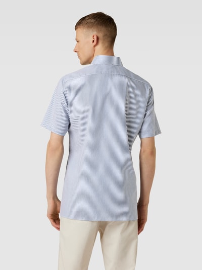 OLYMP Slim Fit Business-Hemd mit Streifenmuster Marine 5