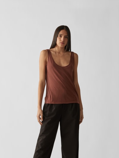 Rick Owens Tanktop mit U-Ausschnitt Hellblau 4