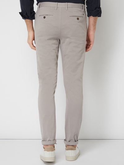 Tommy Hilfiger Straight Fit Chino mit Stretch-Anteil  Mittelgrau 5