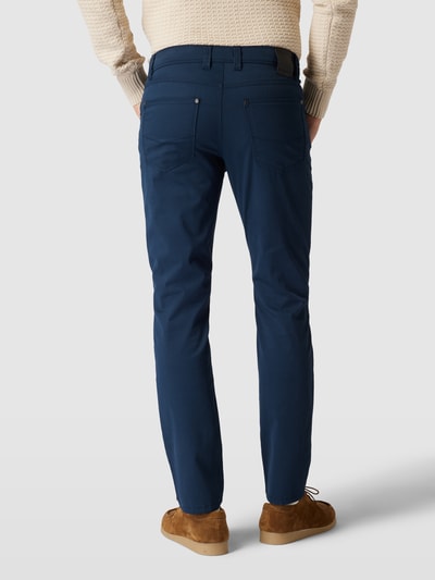 bugatti Regular Fit Chino mit Strukturmuster Blau 5