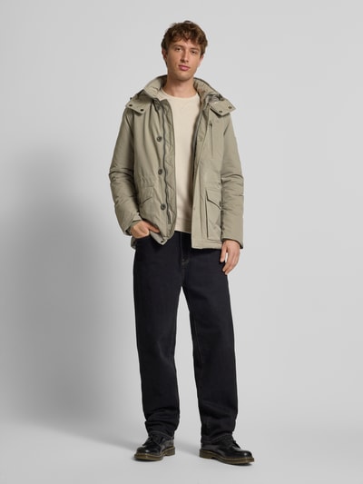 G-Star Raw Parka mit Kapuze Modell 'Vodan' Beige 1