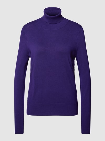 Christian Berg Woman Longsleeve mit Rollkragen Purple 2