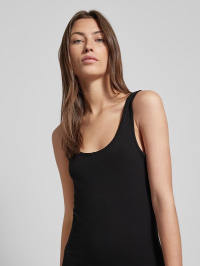 Vero Moda Długa sukienka w jednolitym kolorze model ‘MAXI MY SOFT’ Czarny 3