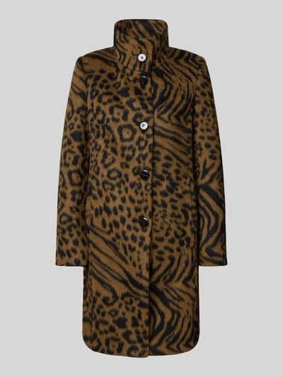 Milo Coats Mantel mit Stehkragen Modell 'FLORA' Black 2