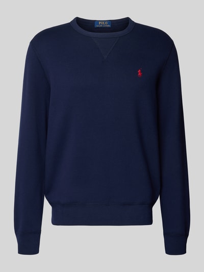 Polo Ralph Lauren Sweatshirt mit Label-Stitching Marine 2