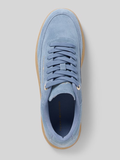 Tommy Hilfiger Lage sneakers in wildleerlook Lichtblauw - 3