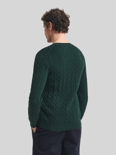 GANT Pullover mit Logo-Stickerei Dunkelgruen 5