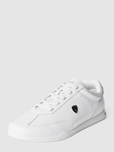 Polo Ralph Lauren Sneaker mit Brand-Applikation Weiss 2