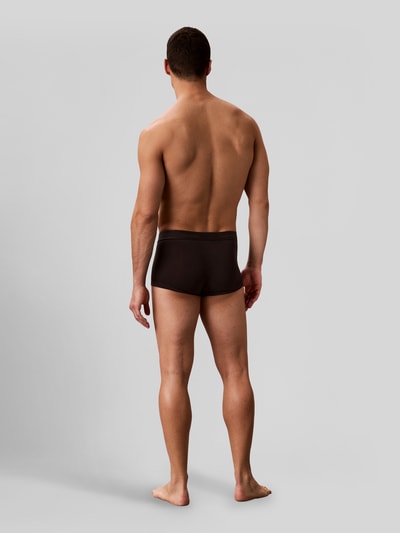 Calvin Klein Underwear Obcisłe bokserki o kroju slim fit z mieszanka bawełny w zestaw 3 szt. Czarny 5