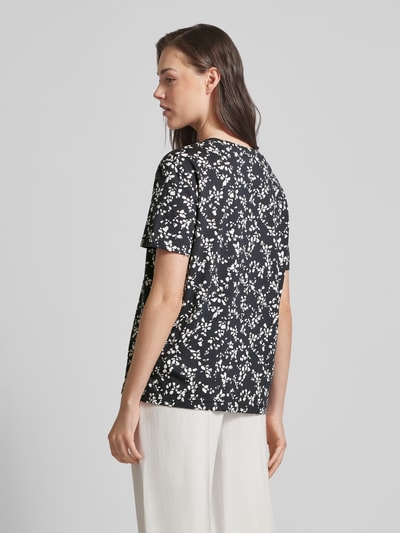 Esprit T-shirt met all-over print Zwart - 5