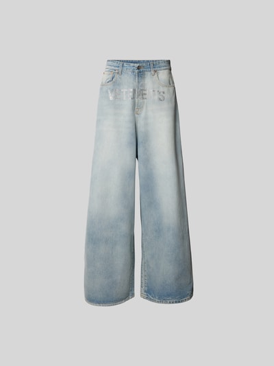 VETEMENTS Jeans mit Label-Detail Jeansblau 2