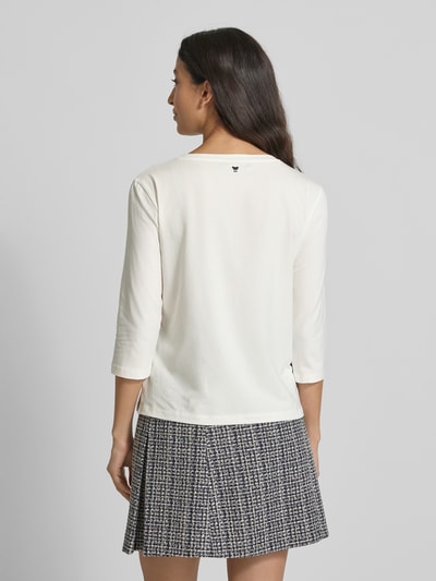 Weekend Max Mara Longsleeve mit 3/4-Ärmel Modell 'MULTIA' Weiss 5