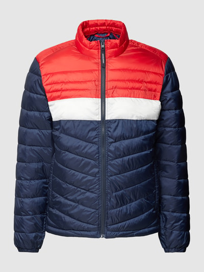 Jack & Jones Gewatteerd jack met labelpatch, model 'HERO’ Rood - 2