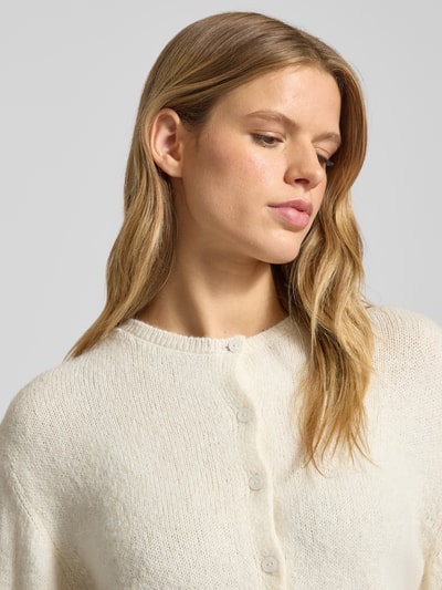 Gina Tricot Kurtka z dzianiny z listwą guzikową Złamany biały 3