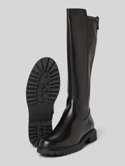 Tamaris Stiefel aus echtem Leder mit Reißverschluss Black 4