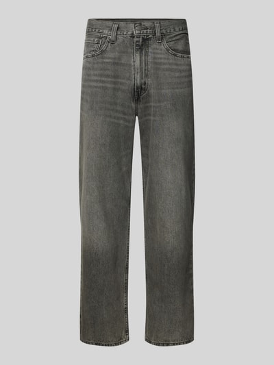 Levi's® Loose Straight Fit Jeans im 5-Pocket-Design Modell '565' Dunkelgrau 1