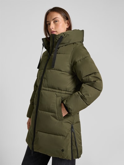 MSCH Copenhagen Steppmantel mit Zweiwege-Reißverschluss Modell 'Mola Pavinaria' Dunkelgruen 3