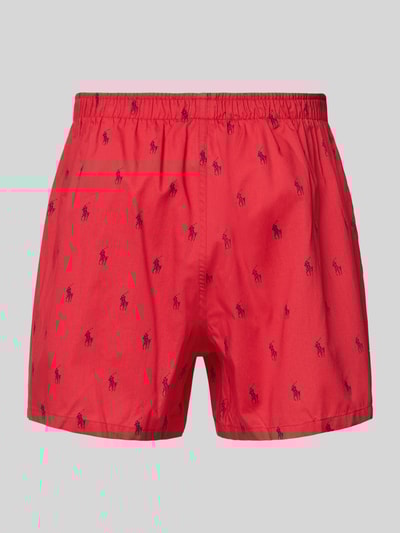 Polo Ralph Lauren Underwear Boxershort met elastische band in een set van 3 stuks Rood - 3