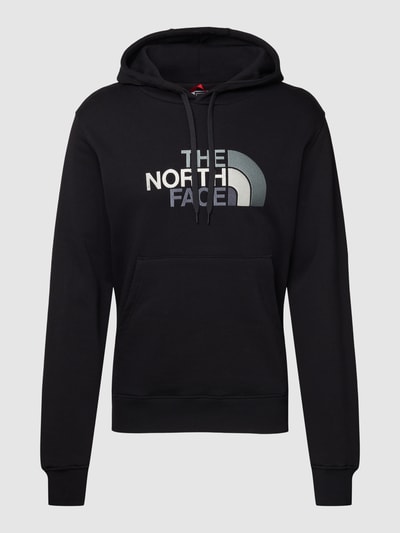 The North Face Hoodie met labelstitching, model 'Drew' Zwart - 2