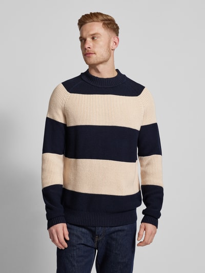 Tommy Hilfiger Strickpullover mit Raglanärmeln Marine 4