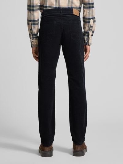 Christian Berg Men Corduroy broek met 5-pocketmodel Marineblauw - 5