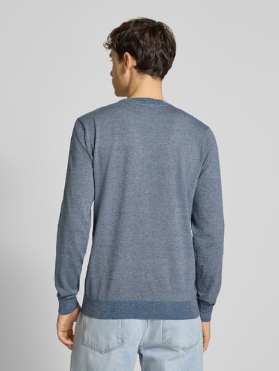 Blend Strickpullover mit Rundhalsausschnitt Modell 'Bruton' Marine 5