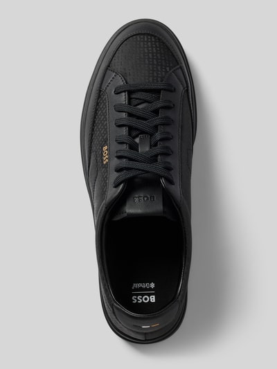 BOSS Sneaker aus Rindsleder mit Logo-Detail Black 3