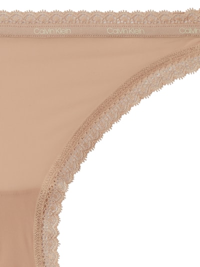 Calvin Klein Underwear Slip mit Spitzenbesatz Hellrosa 3