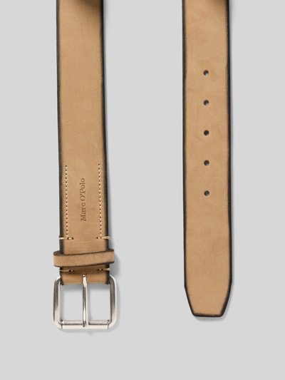 Marc O'Polo Riem van echt rundleer Beige - 3