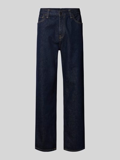 Carhartt Work In Progress Jeansy z wpuszczanymi kieszeniami model ‘AARON’ Jeansowy niebieski 2