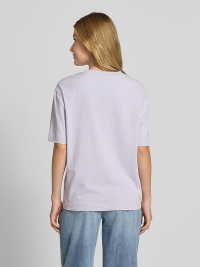 Armedangels Loose fit T-shirt van puur katoen Lila - 5