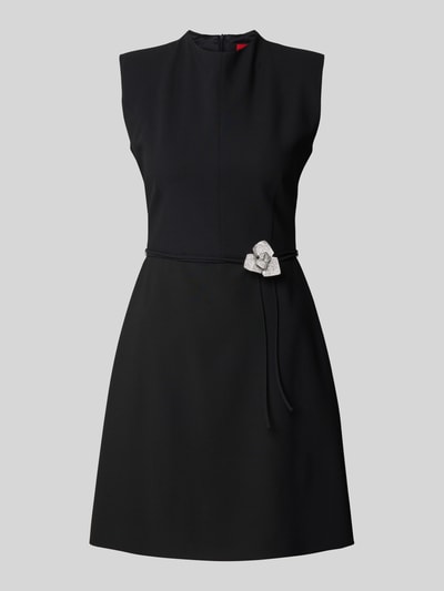 HUGO Tailliertes Etuikleid mit Viskose-Anteil Modell 'KELENDI' Black 2