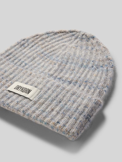 Drykorn Beanie mit Alpaka-Anteil Modell 'EANI' Hellblau Melange 2