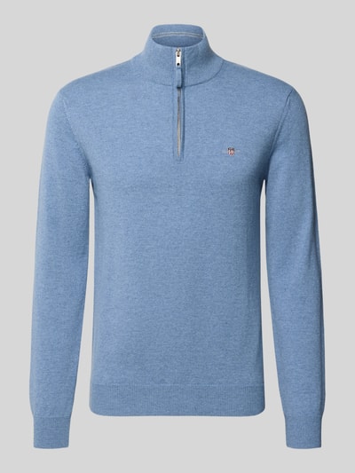 GANT Pullover aus reiner Wolle Hellblau 1