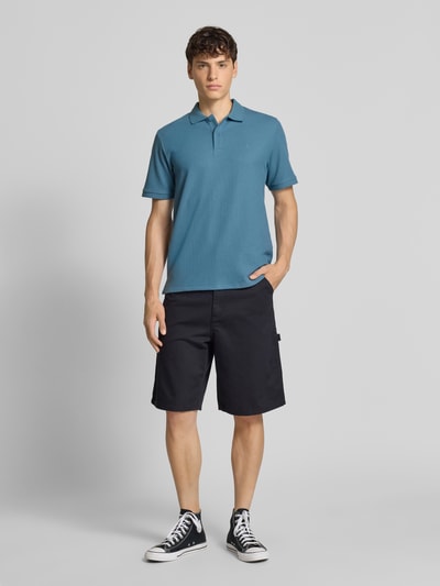 Jack & Jones Poloshirt mit Label-Stitching Modell 'AUSTIN' Ocean 1