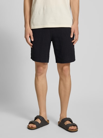 Jack & Jones Regular Fit Shorts mit elastischem Bund Modell 'JAIDEN' Black 4