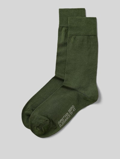 Christian Berg Men Socken im 2er-Pack Dunkelgruen 1