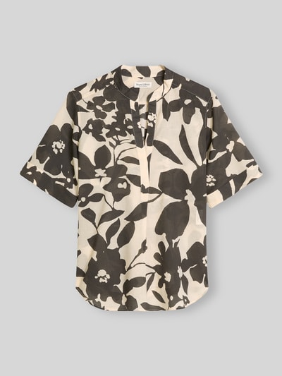 Marc O'Polo Relaxed Fit Bluse aus reiner Baumwolle Mittelgrau 2