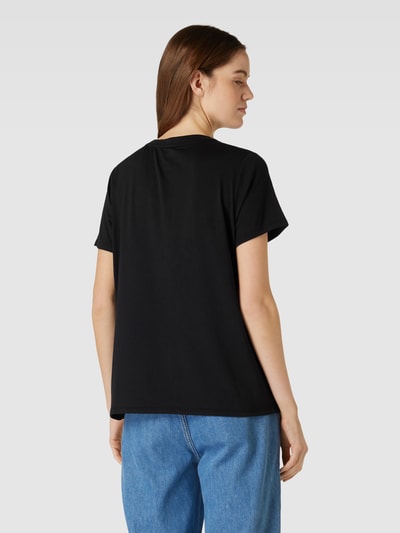 DKNY PERFORMANCE T-shirt zdobiony kamieniami Czarny 5