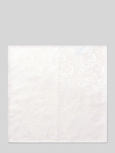 OLYMP Einstecktuch aus Seide mit Satinfinish Ecru 2