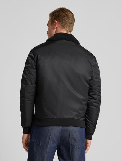 MCNEAL Regular fit jack met platte kraag Zwart - 5